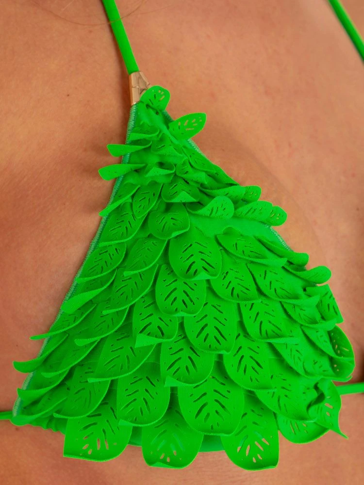 Triangel-Bikini FOGLIE Grün Von Pin-Up Stars 8 Triangel-Bikini FOGLIE Grün Von Pin-Up Stars – Bild 6