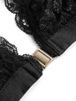 Spitze Triangel BH CLIP BRA CARMEN Schwarz Von Cadolle 8 Spitze Triangel BH CLIP BRA CARMEN Schwarz Von Cadolle -Meer Bekleidung spitze bh clip s carmen lace bra 1127a schwarz cadolle 3