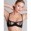 Spitze Balconette-BH Schwarz Von Prelude Milano -Meer Bekleidung spitze bh ys258 schwarz prelude