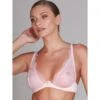 Spitze Bügel-BH Puder-rosé Von Prelude Milano -Meer Bekleidung spitze bh ys262 puder prelude