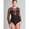 Spitze Mit Tüll String-Body Schwarz Von Prelude Milano 2 Spitze Mit Tüll String-Body Schwarz Von Prelude Milano -Meer Bekleidung spitze body yh258 schwarz prelude