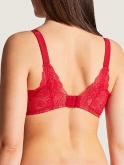 Komfort Triangel BH ROSESSENCE HK Spitze Von Aubade -Meer Bekleidung spitze dessous hk12 02 3 gala rot rosessence aubade 14 1
