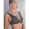 Push-Up BH ROSESSENCE HK Spitze Von Aubade -Meer Bekleidung spitze dessous hk81 noir schwarz rosessence aubade