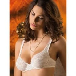 Bügel-BH Leavers Spitze GEMMA Basic Von Cotton Club Rubino