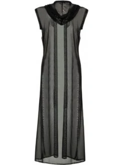 Strandkaftan GLAM GODESS BLACK ROBE Von Eniqua -Meer Bekleidung strand robe schwarz glam glitter godess 318054 eniqua 4