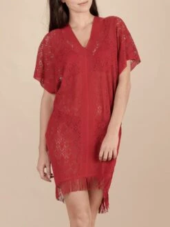 Spitze Strandtunika YLEE 23 Uni Von Pain De Sucre -Meer Bekleidung strand tunika ylee spitze garance pain de sucre 2