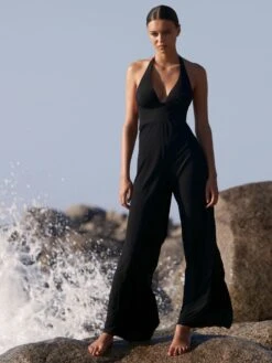 Jumpsuit RYTA 51 Schwarz Von Pain De Sucre -Meer Bekleidung strandanzug schwarz ryta pain de sucre 3