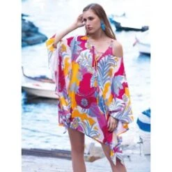 Viscose Foilardkleid FLIEDER PINK Von Chiara Fiorini