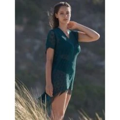 Spitze Strandtunika YLEE 23 Uni Von Pain De Sucre