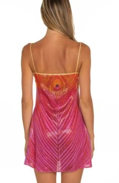 Strandkleid PIUMA Fuchsia Pink Von Pin-Up Stars -Meer Bekleidung strandkleid pink pb246a c018 pin up stars 3