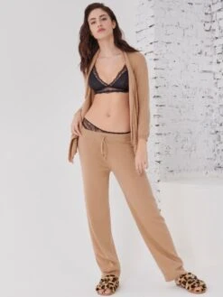 Strickhose PANTALONE SOFT Wolle-Mix Von Ritratti 11 Strickhose PANTALONE SOFT Wolle-Mix Von Ritratti -Meer Bekleidung strickhose soft biscotto 72920 ritratti 1 1 2