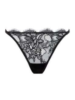 String VALSE Spitze Und Satin Von Prelude Milano -Meer Bekleidung string yd324 schwarz prelude milano 3