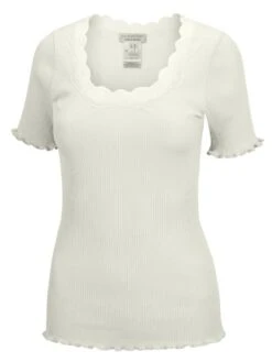 70% Seide 30% Baumwolle T-Shirt RIPP Von Eva B. Bitzer -Meer Bekleidung t shirt champagner 27338233 jersey rip eva b bitzer 7 1