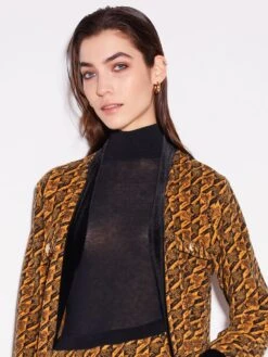 Rollkragenshirt KASCHMIR VISCOSE Von Chiara Fiorini 16 Rollkragenshirt KASCHMIR VISCOSE Von Chiara Fiorini -Meer Bekleidung top rollkragen kaschmir viscose nero cf1318 chiara fiorini 2 6 1 1