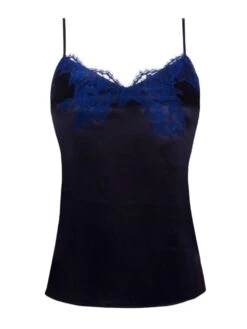Seiden Top SPLENDEUR SOIE Von Lise Charmel -Meer Bekleidung top seide alc4280 dunkelblau 5276 splendeur soie lise charmel