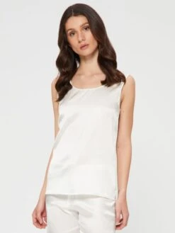 Seidentop Camisole SETA No. 7 Von Chiara Fiorini -Meer Bekleidung top seide elfenbein weiss gc185 chiara fiorini