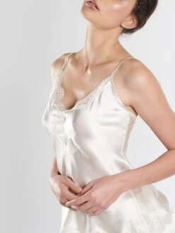 100% Seide Top TOI MON AMOUR Satin Von Aubade -Meer Bekleidung top seide perlmut ms38 soie d amour aubade 6 2 1 1 1