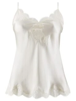 100% Seide Top TOI MON AMOUR Satin Von Aubade -Meer Bekleidung top seide perlmut ms38 soie d amour aubade 2 1 1 1