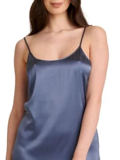 Seidentop SEDUZIONE DI SETA Von Gattina - Viele Farben -Meer Bekleidung top stonegrey 381480 seducione di seta gattina 2