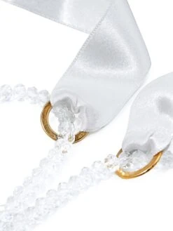 Ouvert Triangel-BH GEISHA SG Mit Schmuck-Kristallen Von Cadolle -Meer Bekleidung triangel bh geisha weiss cadolle 3 1