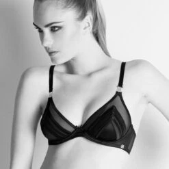Triangel BH CLANDESTINE Aus Seide Von Millesia -Meer Bekleidung triangel bh m6432 cladestine millesia schwarz 1