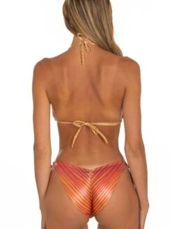 Triangel-Bikini PIUMA Fuchsia Von Pin-Up Stars -Meer Bekleidung triangel bikini orange pb044cf c018 pin up stars 3