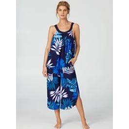 Viscose Sommer Pyjama ESCAPE Blau Von Donna Karan Sleepwear 3 Viscose Sommer Pyjama ESCAPE Blau Von Donna Karan Sleepwear