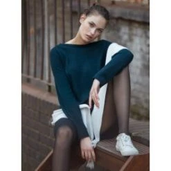 Wolle Kaschmir Long-Pullover MANDY 96 Von Pain De Sucre Suggest