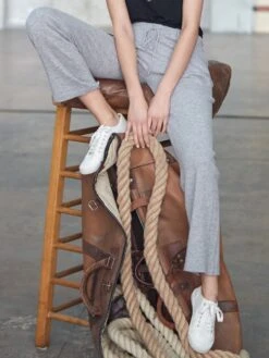 Wolle Kaschmir Lounge-Hose ALANA 96 Von Pain De Sucre Suggest -Meer Bekleidung wolle lounge hose alana grau pain de sucre suggest 5